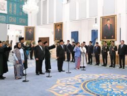 Panglima TNI Hadiri Pelantikan Kepala Badan Gizi Nasional dan Penasihat Khusus Presiden di Istana Negara
