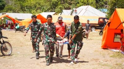 4.477 Personel TNI Dikerahkan Bantu Korban Gempa NTT