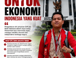 GMNI Jakarta Timur Desak Thomas Djiwandono Dicopot, Sebut Mundurnya Pimpinan OJK dan BI Alarm Serius bagi Ekonomi Nasional